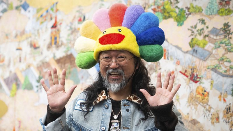 Takashi Murakami uses AI to help recreate ancient Japanese paintings in latest show 1 Takashi Murakami uses AI to help recreate ancient Japanese paintings in latest show